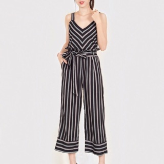 Jumpsuit xuất khẩu đai rời xếp li eo [ Hàng Cam xuất xịn ]