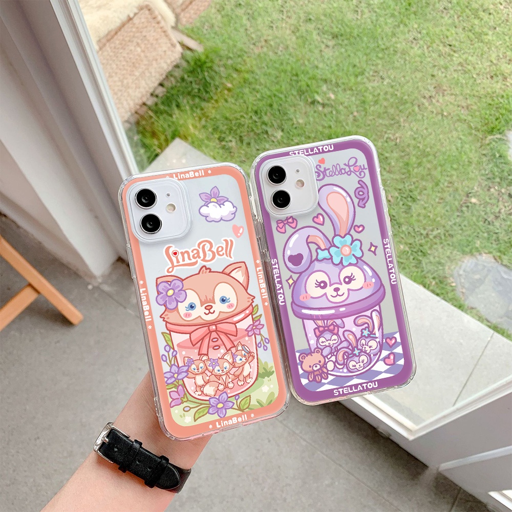 Ốp Điện Thoại Tpu Mềm Hình Disney Stellalou Linabell Cho iPhone 11 12 13 pro max XS X XR XSMax 7 8 6 6s plus SE 2020