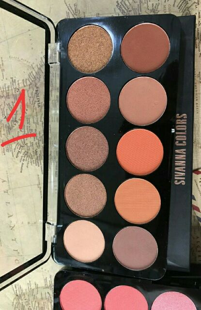 😊Bảng Màu Mắt + Má hồng 2in1 Sivanna | BigBuy360 - bigbuy360.vn