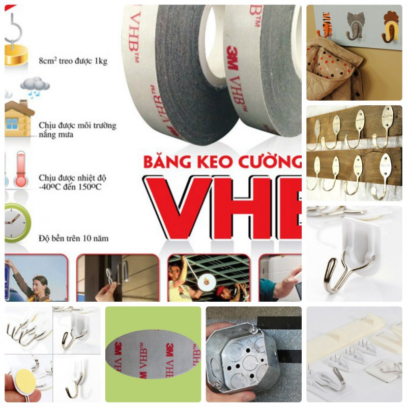 Băng keo 2 mặt cường lực siêu mỏng 3M  33m VHB 5915-12 màu đen - Dmall247, siêu dính, cường lực, VHB