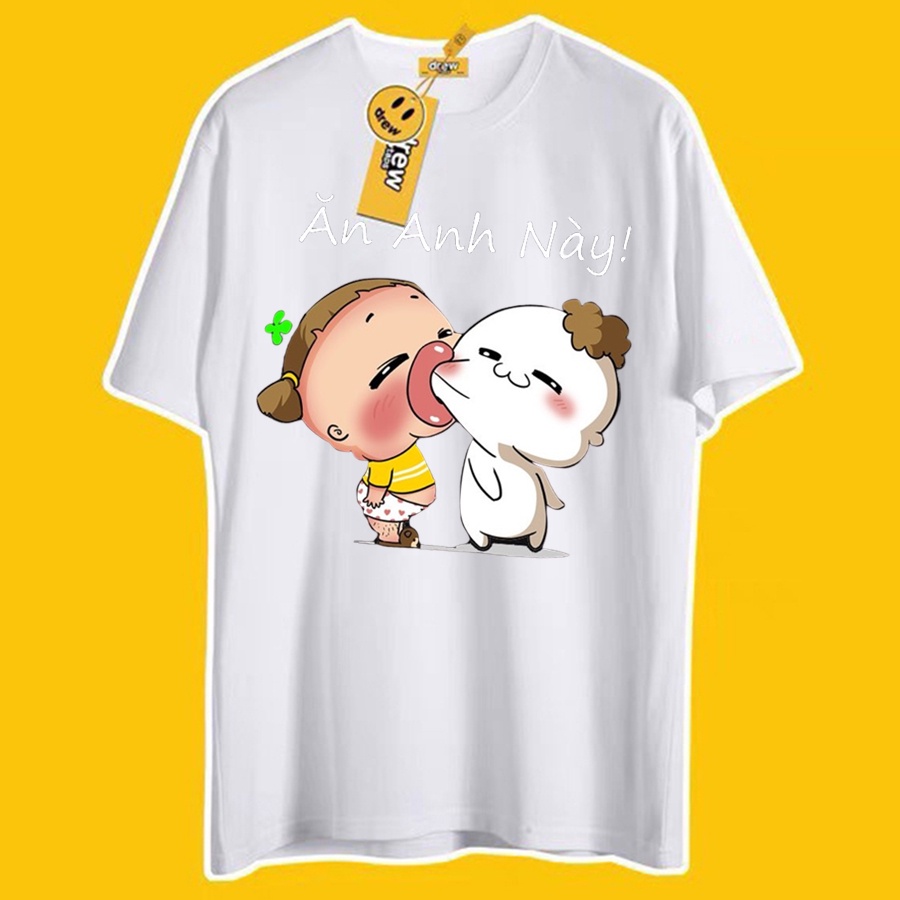 Áo thun Unisex Basic Tee 100% Cotton, phông trơn nam nữ tay lỡ oversize form rộng - AT25