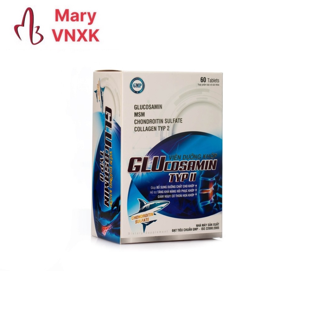 VIÊN DƯỠNG KHỚP GLUCOSAMIN TYP II HỘP