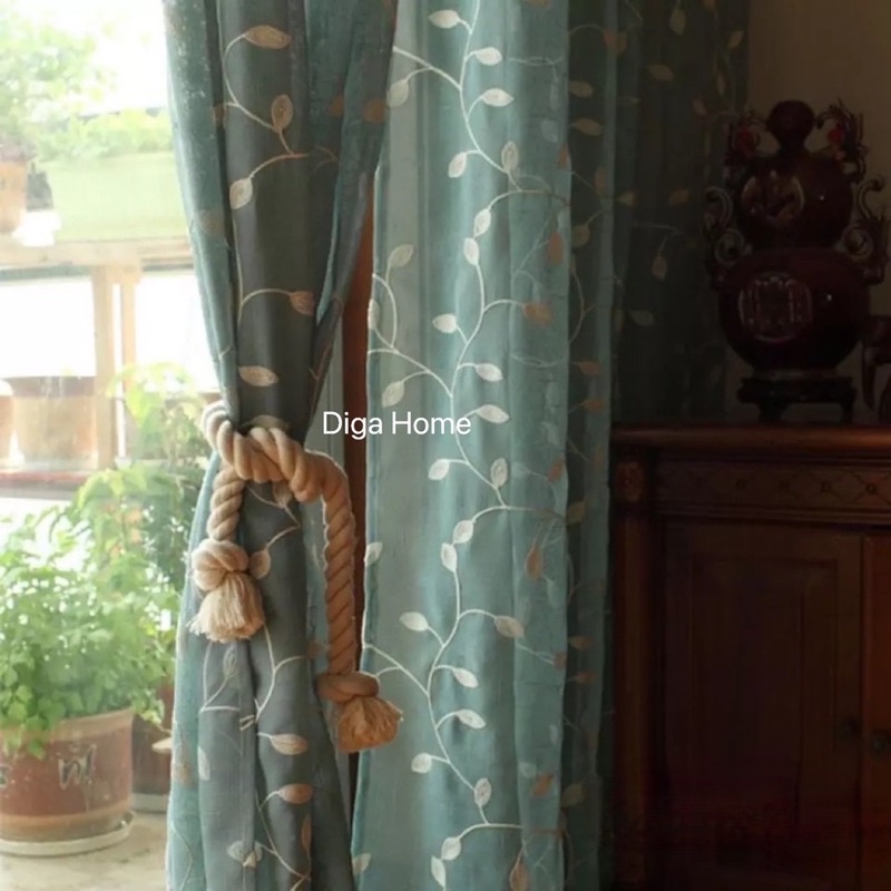 Dây Vén Rèm - Buộc Rèm Cửa Sổ-Phụ Kiện Decor Phong Cách Vintage-Modero