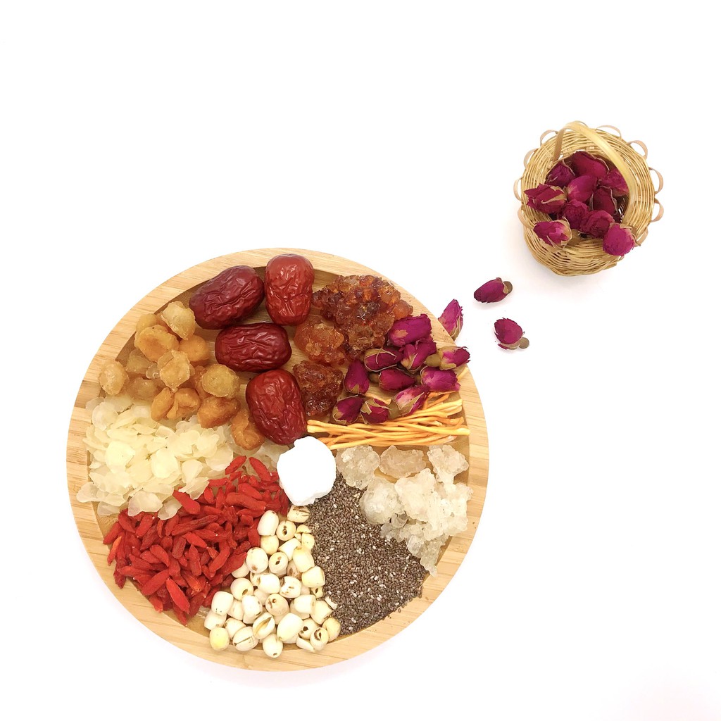 CHÈ TUYẾT YẾN DƯỠNG NHAN TÂM AN GIÚP GIẢI NHIỆT TIÊU HÓA TỐT TRONG CÁC NGÀY HÈ NẮNG NÓNG 1 nồi 15 cốc