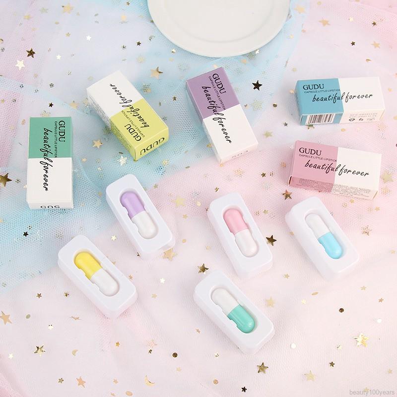 Set 5 son môi hình dạng viên nang độc đáo | BigBuy360 - bigbuy360.vn