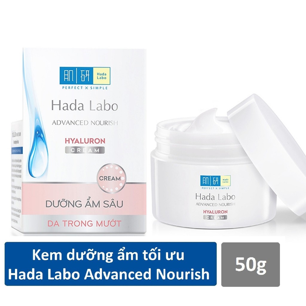 Kem dưỡng ẩm tối ưu Hada Labo Advanced Nourish Cream 50g