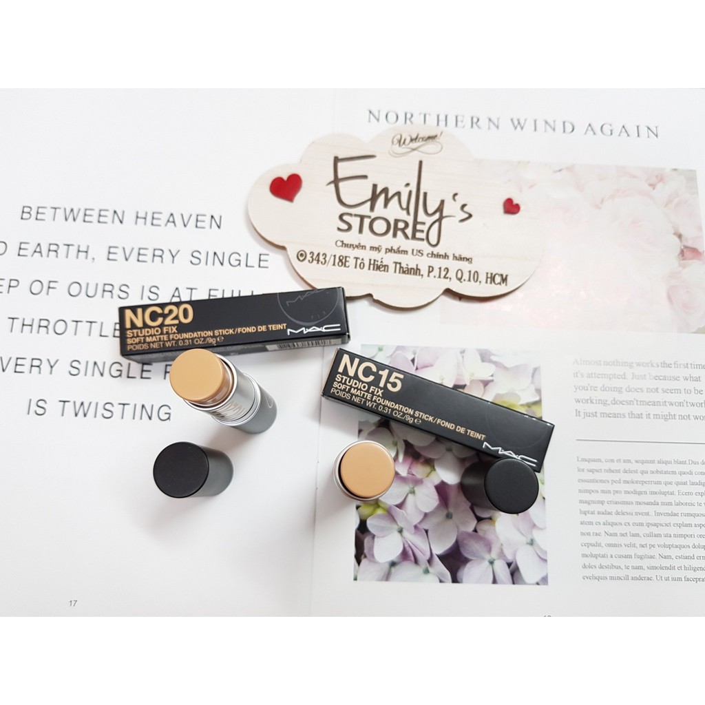 Kem nền dạng thỏi M.A.C Soft Matte Foundation Stick