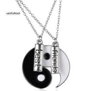 Set 2 dây chuyền nam châm âm dương cho bạn thân