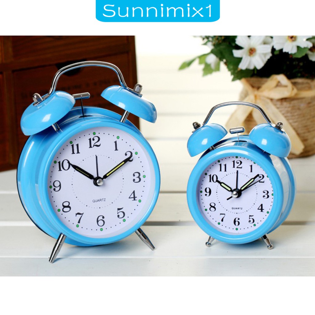 Đồng Hồ Báo Thức Có Chuông Hiển Thị Giờ Sunnimix1 12h