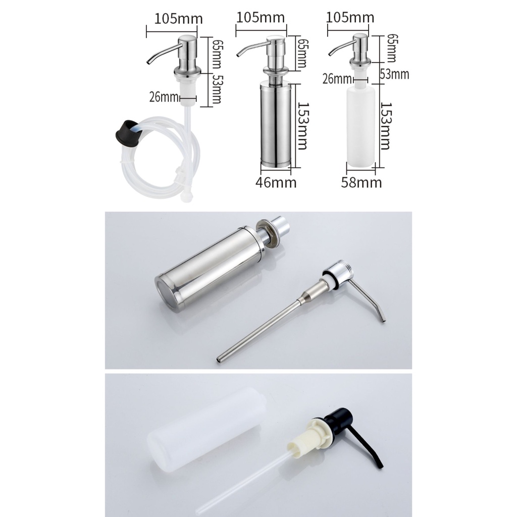 Vòi Xịt Nước Bằng Thép Không Gỉ 304 Đa Năng Tiện Dụng