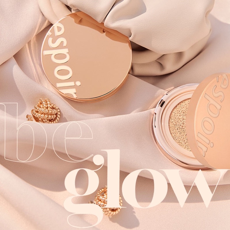 Phấn nước trang điểm ESPOIR mỏng mịn tự nhiên Pro Tailor Be Glow Cushion/ Be Powder Cushion New SPF42 PA++ ESPR05 ESPR06