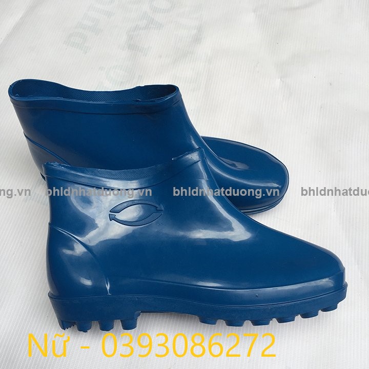 Ủng đi mưa ủng đi mưa người lớn thấp cổ TGP nhựa PVC chống thấm nước trơn trượt tối đa