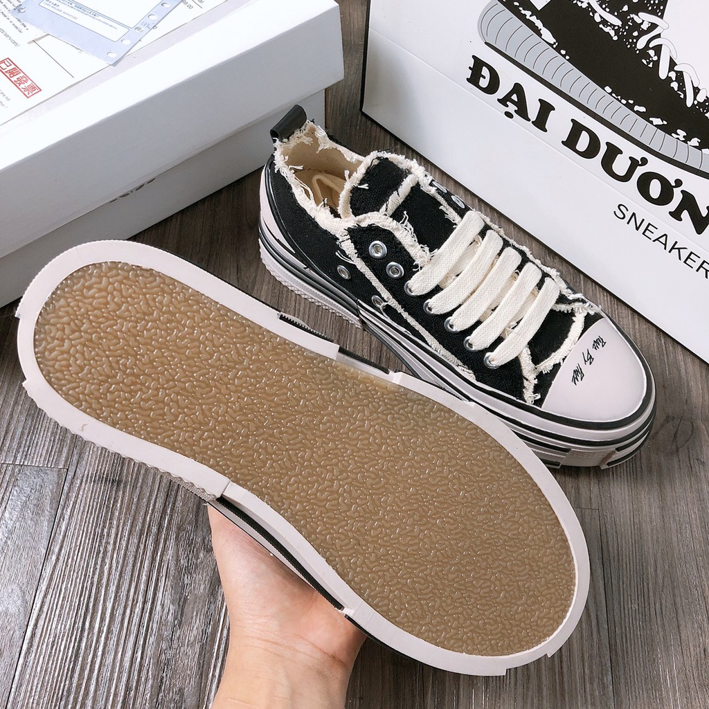 Xvessel rách đẽ gỗ cv rách đế gỗ giày thể thao giày sneaker cv rách đế gỗ giày sneakers cv rách giày tăng chiều giày nữ | BigBuy360 - bigbuy360.vn