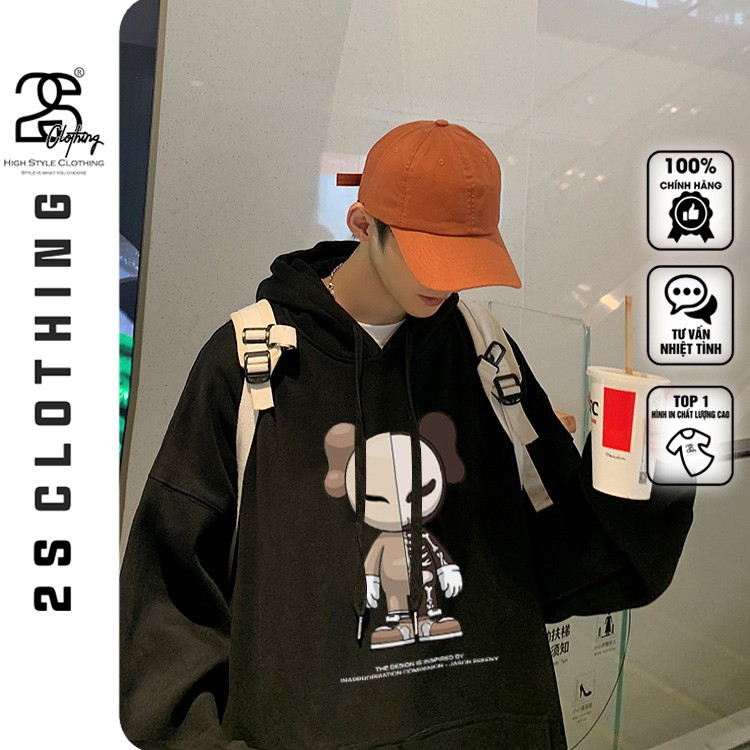 Áo Hoodie Form Rộng Nữ 2s Clothing Áo Hoodie Nữ Form Rộng In Hình Giá Rẻ Cực Cool Phong Cách Hàn Quốc TV5013 | BigBuy360 - bigbuy360.vn