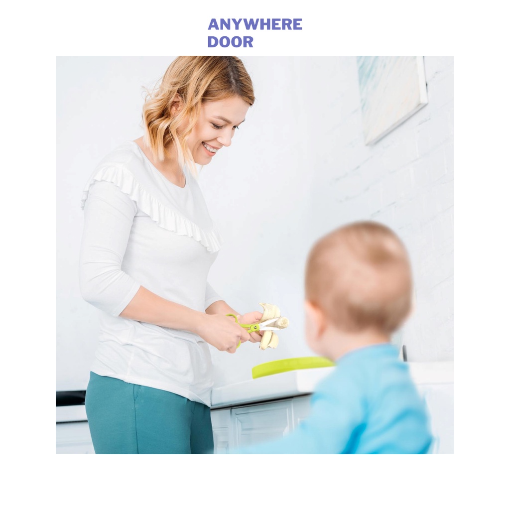 Kéo cắt thức ăn cho bé Bbluv Kut