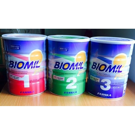 Sữa Bột Biomil 1-2-3 hộp 800g ( Date mới nhất )..