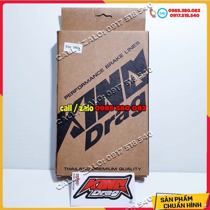 Dây dầu King Drag Thailand đầu nhôm CNC xoay 360