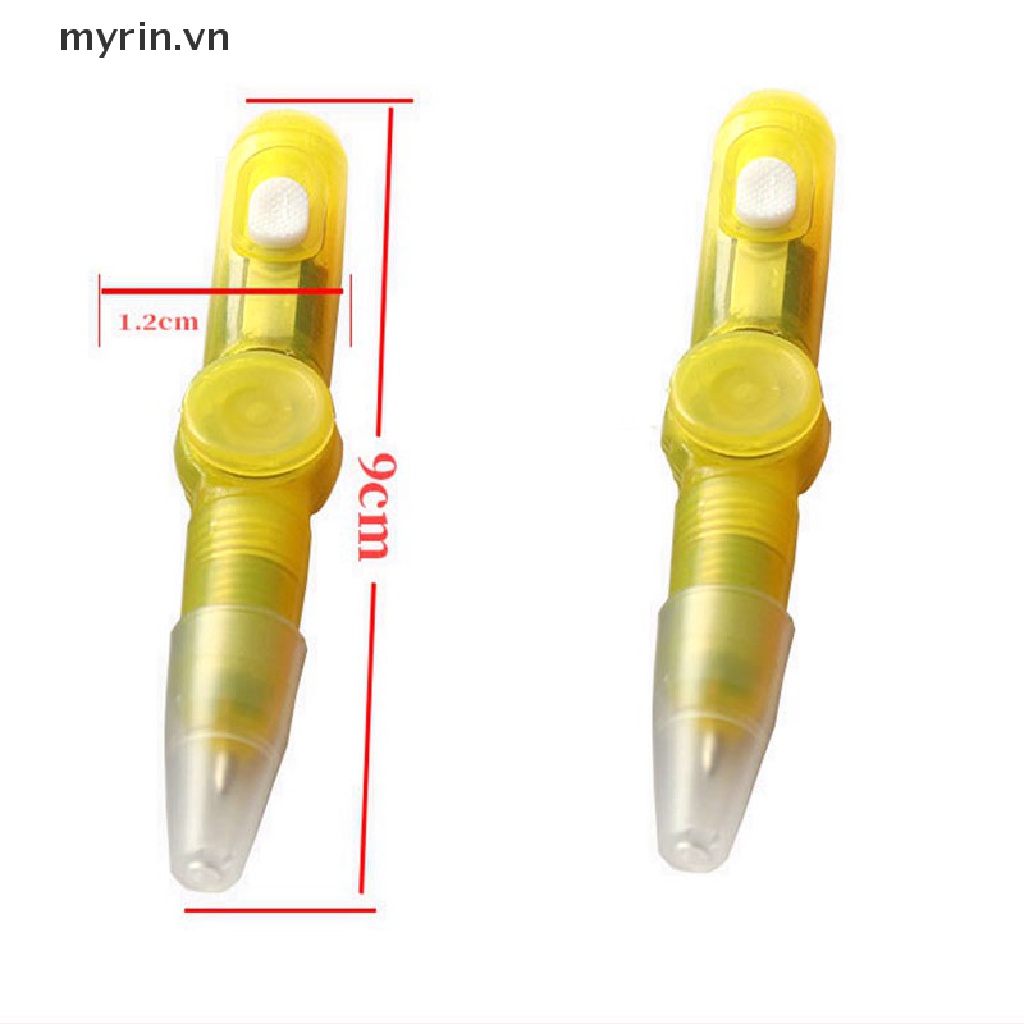 (MớI) Con Quay Đồ Chơi Fidget Spinner Với ĐèN LED 2 Trong 1 EDC