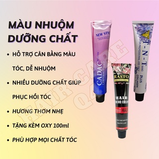 Màu nâu vàng ánh khói tặng kèm oxi