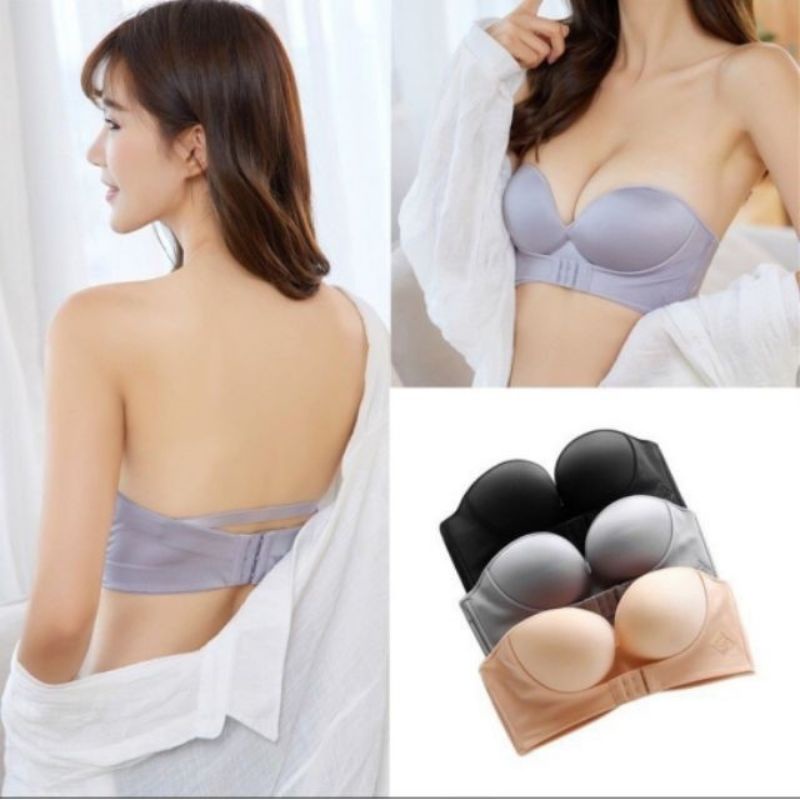 áo lót cúp ngực cài trước và sau mặc với áo hở lưng vai siêu xinh
