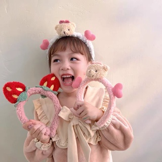 Cái tóc bờm tóc trái dâu xinh xắn (3 màu)