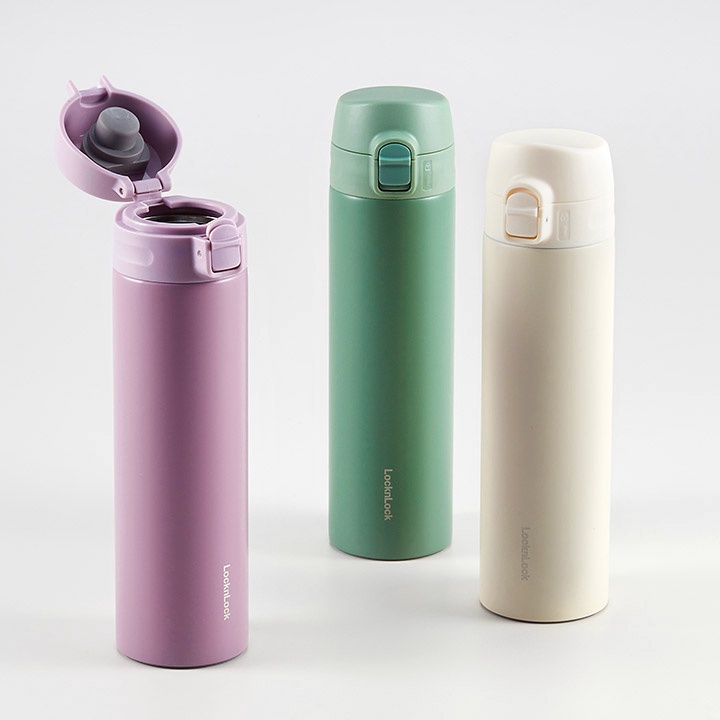 Bình Giữ Nhiệt Lock&Lock Slim Fit Onetouch 400ml LHC3270