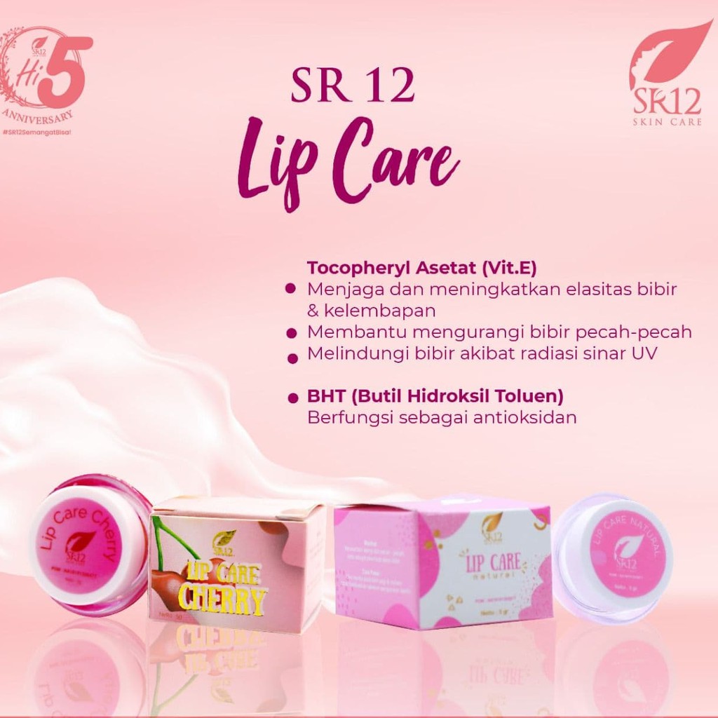 (Hàng Mới Về) Son Dưỡng Môi Sr12 10g Màu Hồng Tự Nhiên | BigBuy360 - bigbuy360.vn