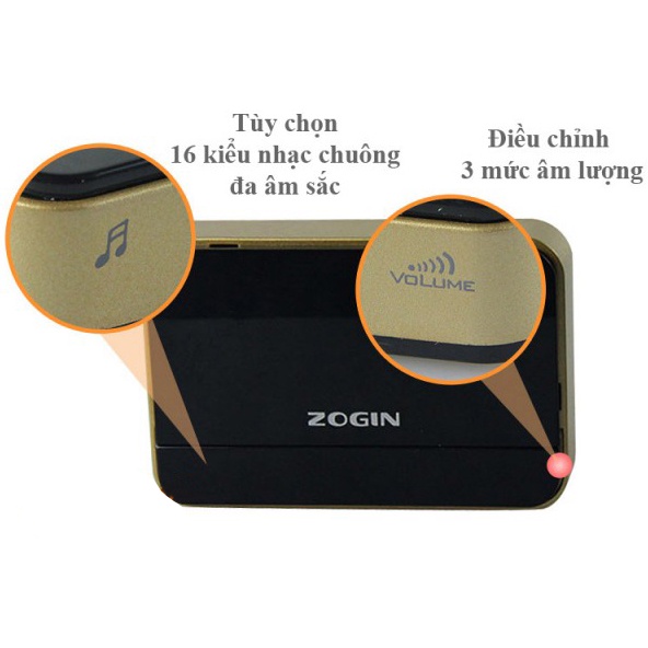 Chuông cửa không dây Zogin B03