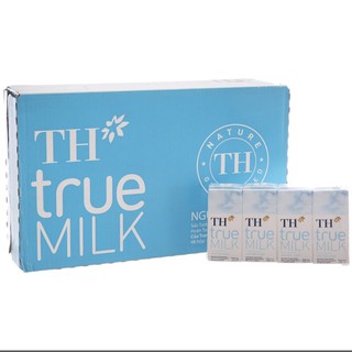 Sữa TH TRUE MILK Không đường 180ml x 48 hộp