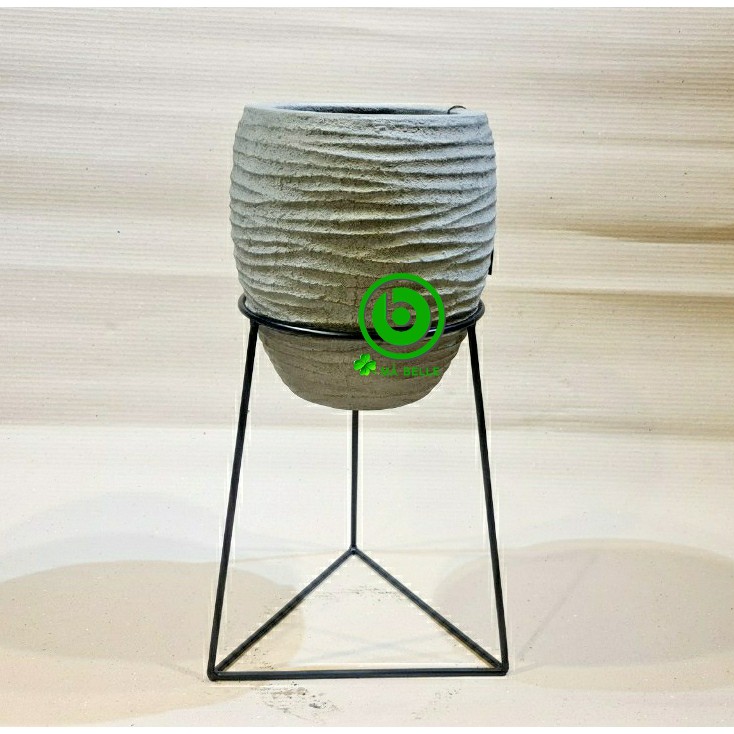 Đôn kê chậu cây sắt 3 chân C40cm