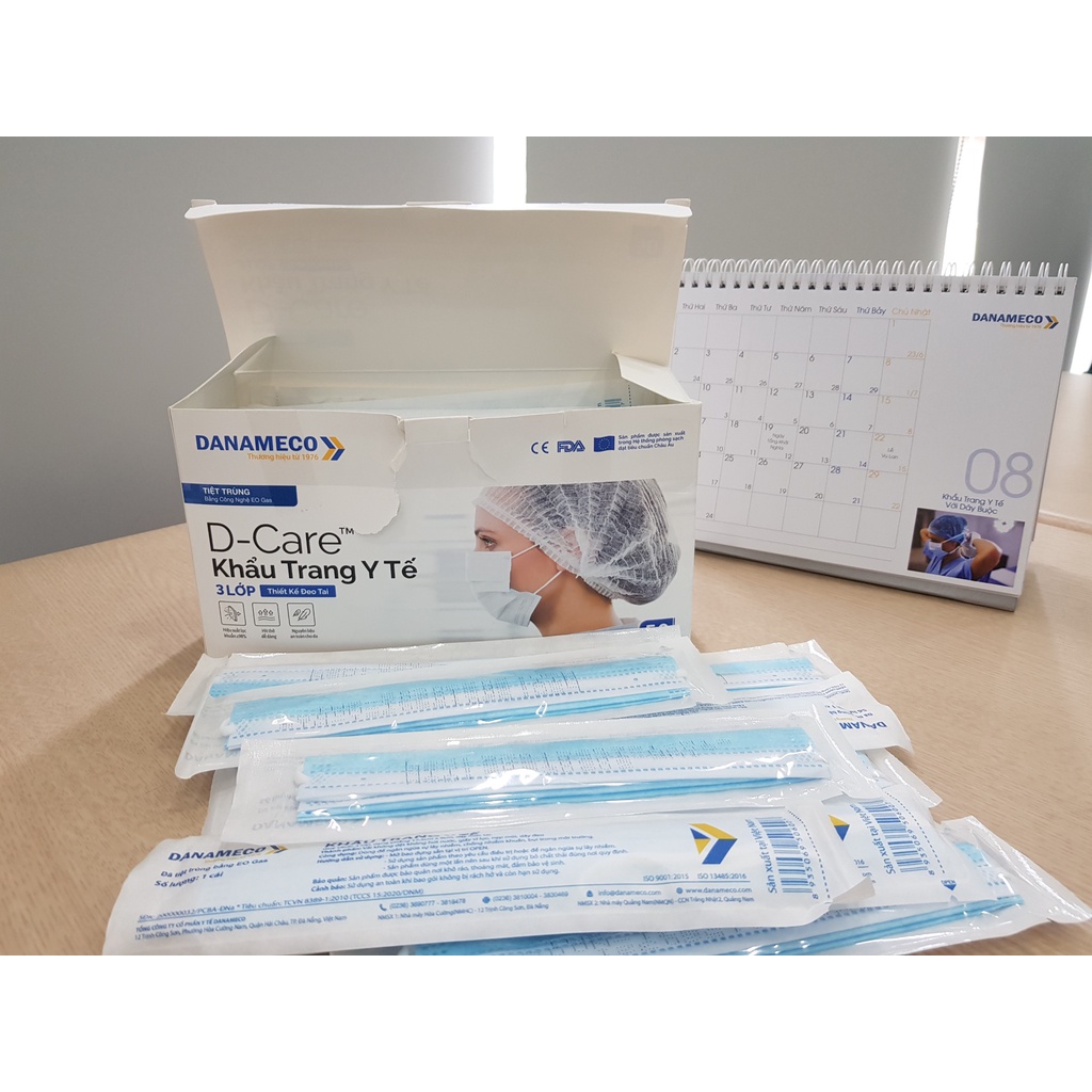 Khẩu Trang Y Tế Vải Không Dệt DANAMECO