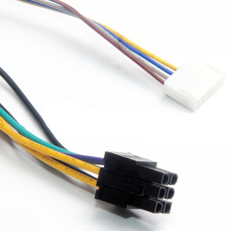 Dây Cáp Nối Nguồn Điện 30CM ATX 24Pin 24 Pin Female Sang 6Pin 6-Pin Male 6Pin Cho HP Elite 8100 8200 8300