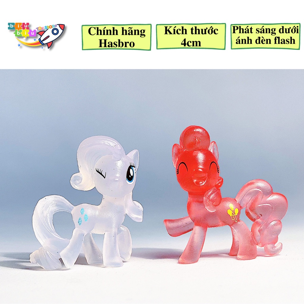 Mô hình ngựa Pony mini phát sáng- Hàng chính hãng