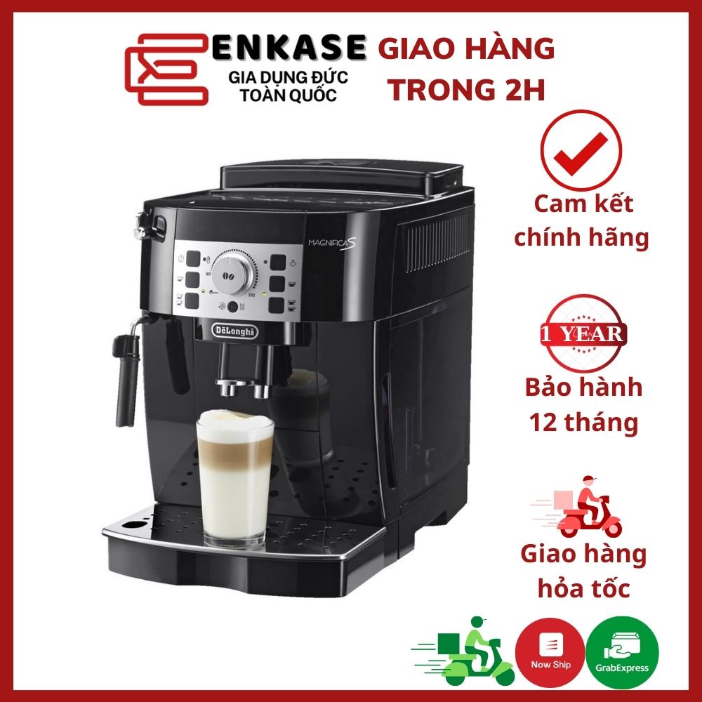 Máy pha cà phê Delonghi ECAM 22110B tích hợp hệ thống đánh sữa Delonghi 22.110.B
