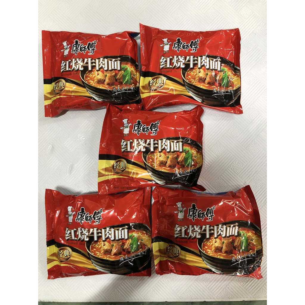 Mỳ Tôm Trung Quốc Hiệu Khang Sư Phụ - Các Vị | BigBuy360 - bigbuy360.vn