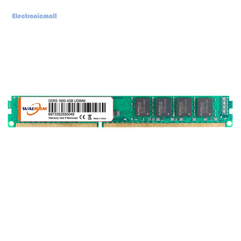 Bộ Nhớ Ram Điện Tửmall01 Pc3-12800 240 Pin 4gb Ddr3 1600mhz Ddriii Cho Máy Tính