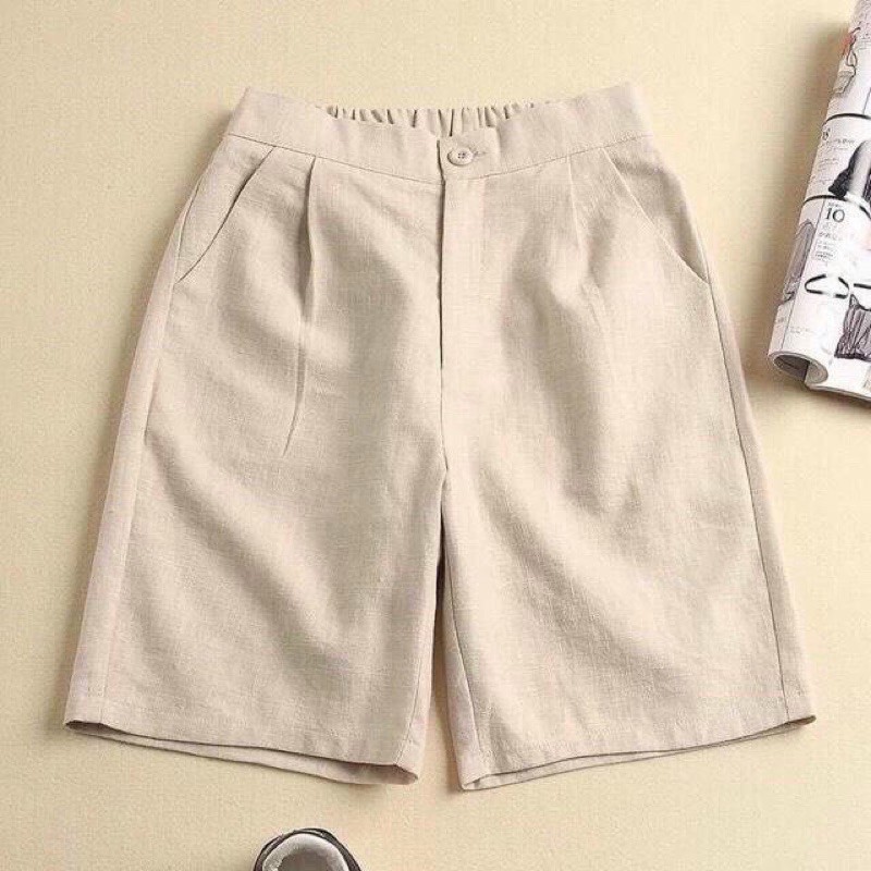 Quần short đũi_quần đùi đũi dây kéo khoá MT01
