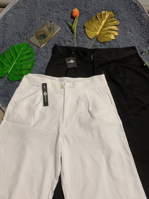 QUẦN ỐNG RỘNG HÌNH THẬT CẠP CAO / ỐNG SUÔNG / QUẦN TÂY | BigBuy360 - bigbuy360.vn