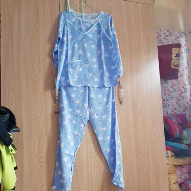 ( Chọn Màu ) Bộ Lanh Lụa Sau Sinh Mở Nắp Cúc Cho Bé Bú 45-55kg