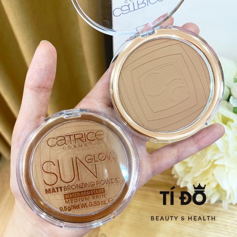 CATRICE - Phấn Tạo Khối Sun Glow Matte Bronzing Powder