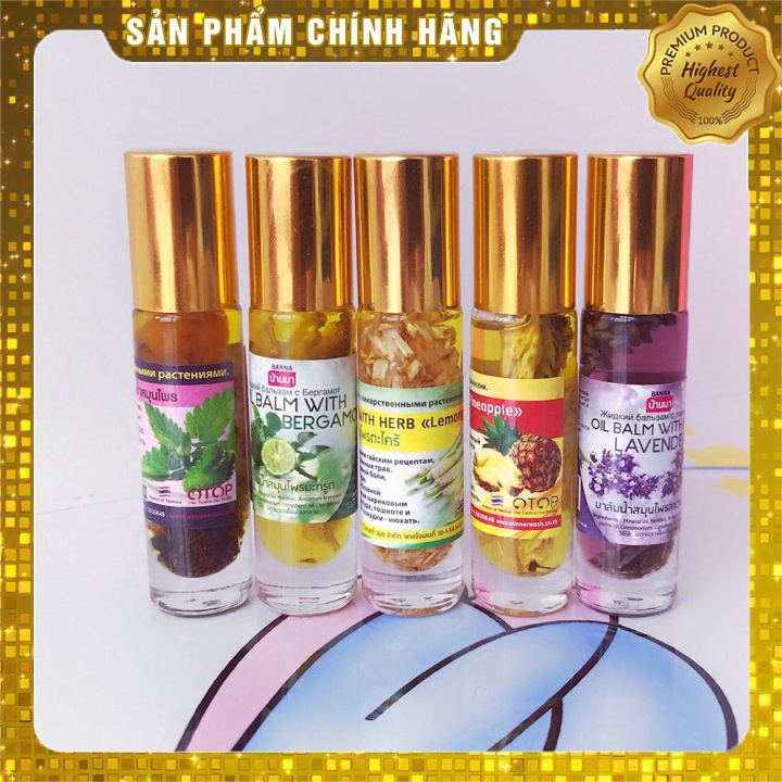 [HÀNG CHÍNH HÃNG] Dầu Gió Lăn Hương Lavender Thái