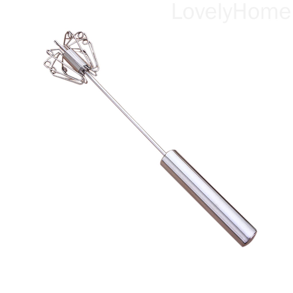 Dụng cụ đánh trứng bán tự động bằng thép không gỉ 10 inch tiện lợi