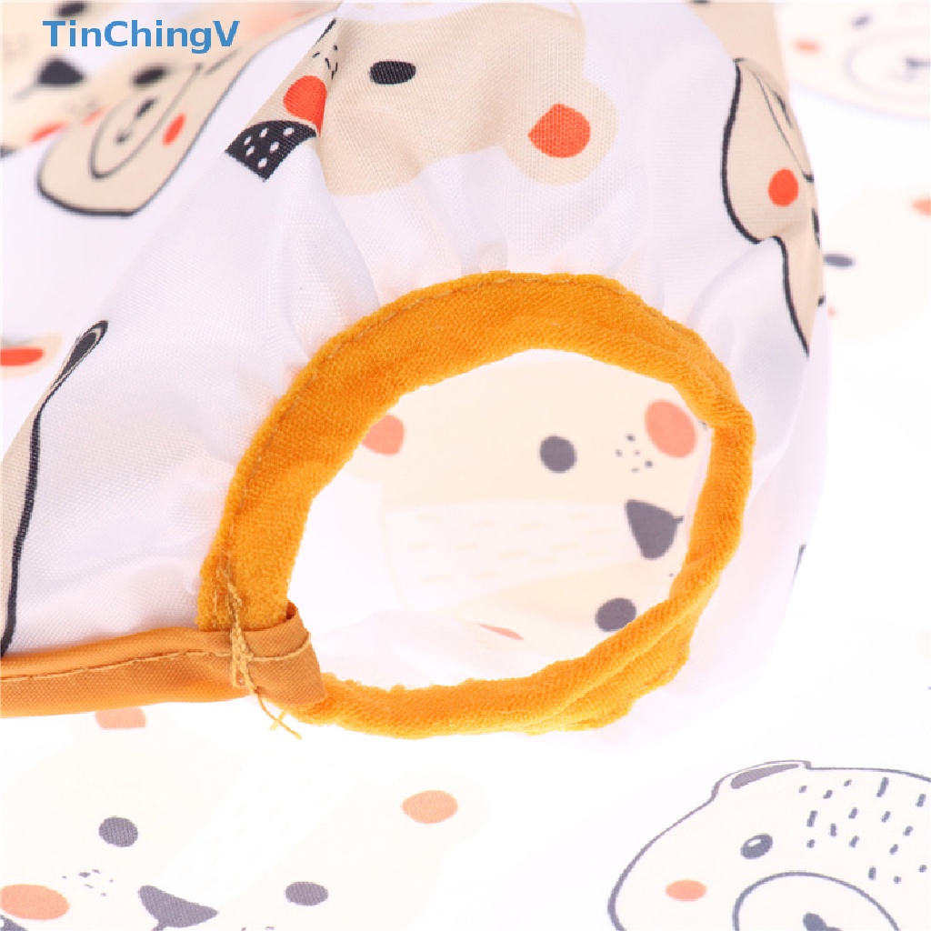 [TinChingV] Tạp Dề Dài Tay Chống Thấm Nước Có Túi Dành Cho Trẻ Em Tập Ăn [Mới]