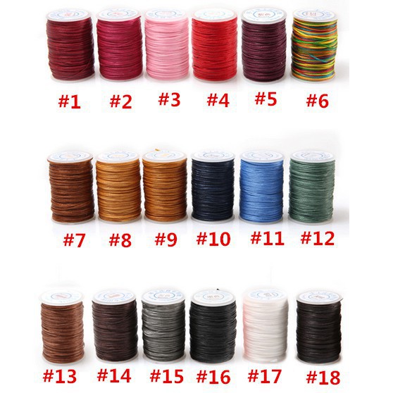 Cuộn chỉ may đồ da 1.1 mm dài 65m