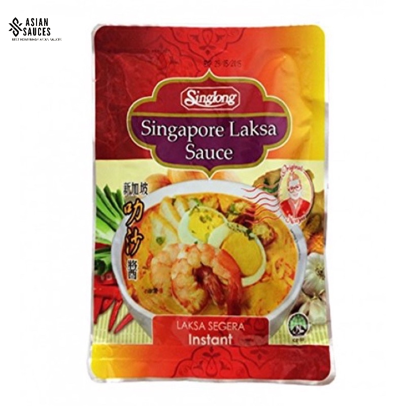Gói gia vị nấu món Laksa hãng Singlong