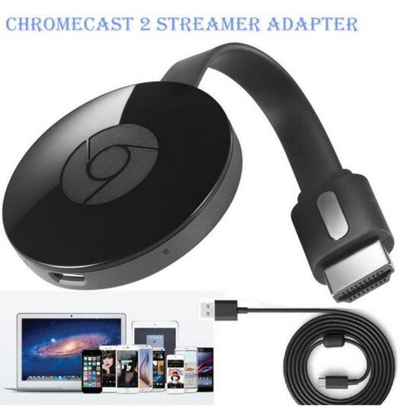 USB kết nối máy chiếu bằng wifi với độ phân giải 1080P cho Google Chromecast 2 Digital HD H