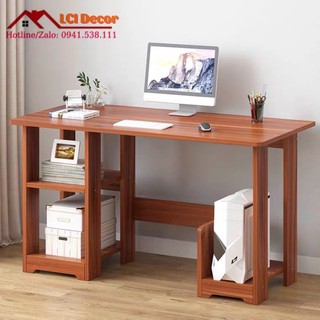 [ Hàng chọn ] Bàn làm việc B2767-B, (90*37*72cm), Gỗ MDF phủ melamin (Vân Gỗ Sồi)