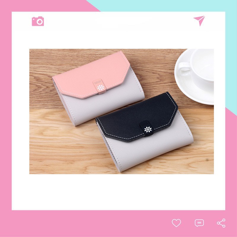 Ví bóp nữ cầm tay đựng tiền Tamina VN19 nhỏ mini siêu đẹp