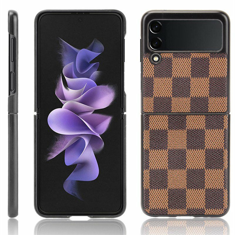 Ốp lưng sọc caro samsung Z Flip 3 5G / ZFLIP 4 5G / Z FOLD 3 / Z FOLD 4