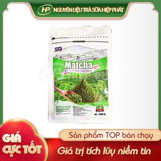 Bột matcha trà xanh nguyên chất HÀN QUỐC -  [GIÁ TỐT] - 200gr - SP108468 - Nguyên liệu pha chế trà sữa HIỆP PHÁT